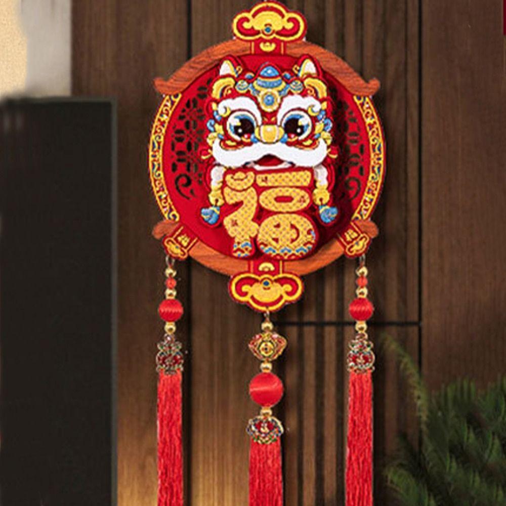 Traditional Hanging Decoration Three-dimensional Spring Festival Pendant  Chinese New Year