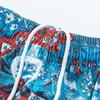 EES-03 Men's Mesh Quick Dry Beach Shorts, Summer Tie Dye Swim Vacation Board Shorts