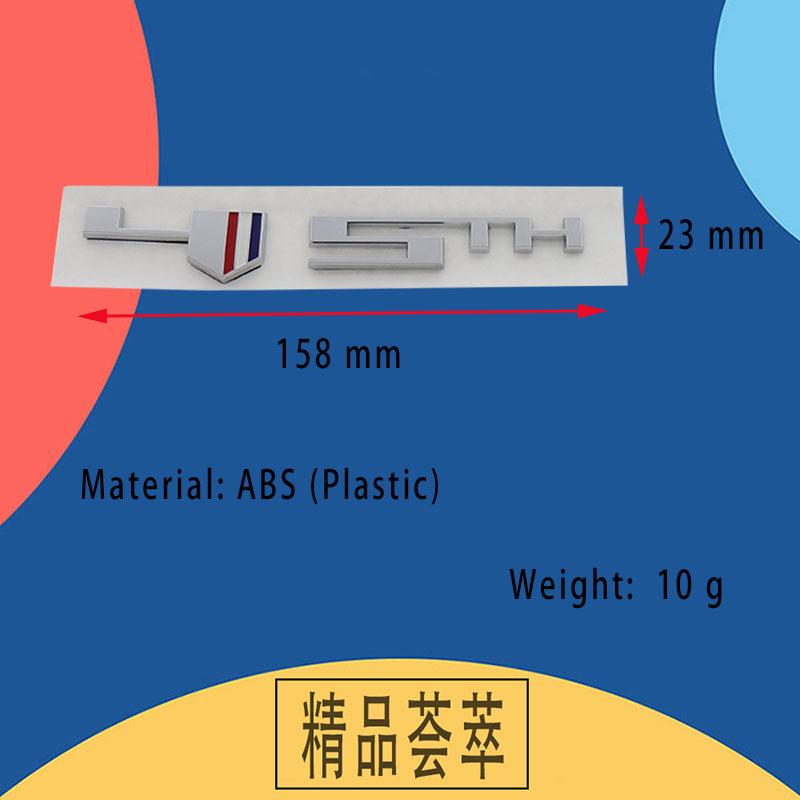 3D Auto Styling 45 JAHRE JUBILÄUM Edition für Auto Tür Kotflügel Kofferraum Heckhaube Namensschild Aufkleber Emblem Abzeichen Aufkleber