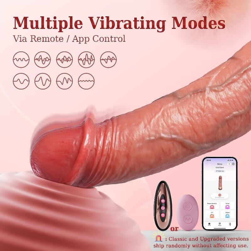 Penis Set Vibrator, Real Life Version, Adult Male Sex Toy, Penis Extender, Vibrating Rooster Ring, Elastic Penis Ring, Suitable for Male Couples