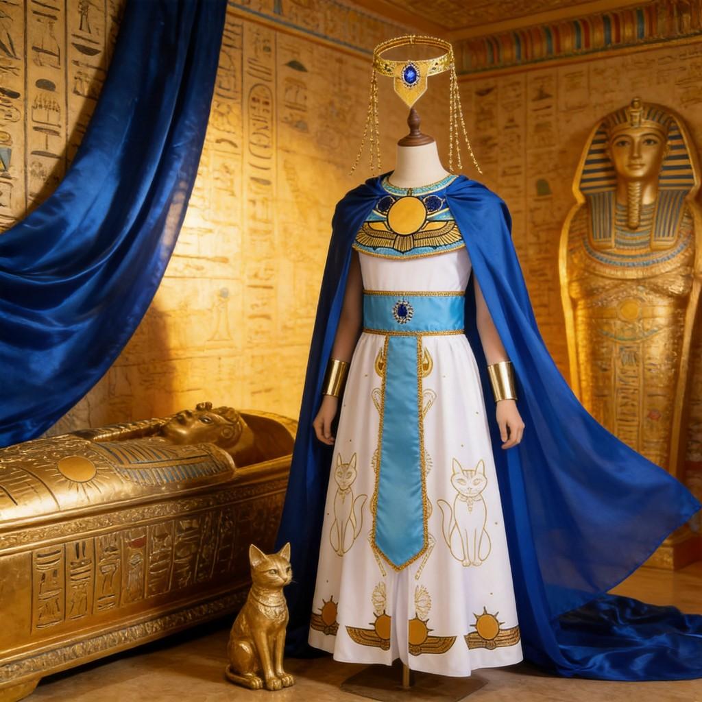 Nile River Princess Child Halloween Costume For Roleplay And Cosplay Events