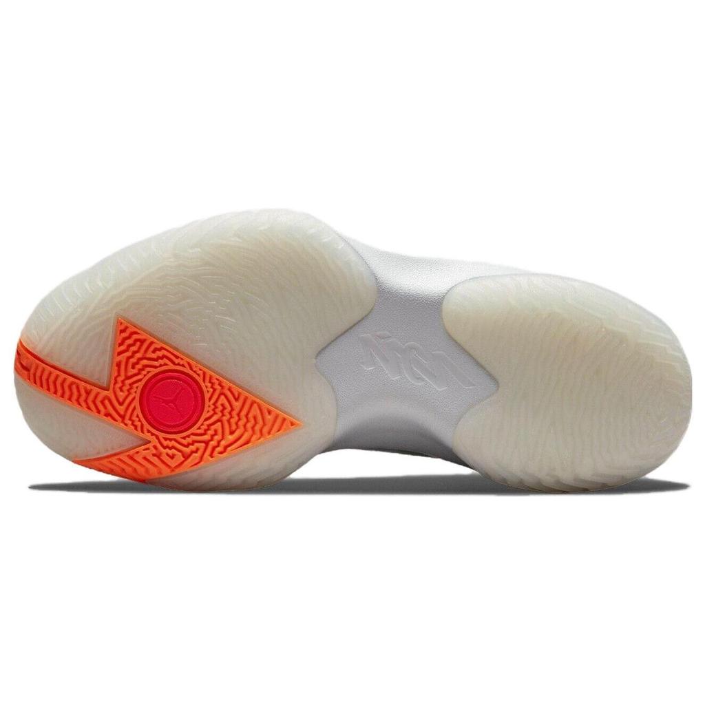 Air Jordan Zion 1 GS Light Smoke Grey Kids Sneakers Black Total-Orange DA3131-008