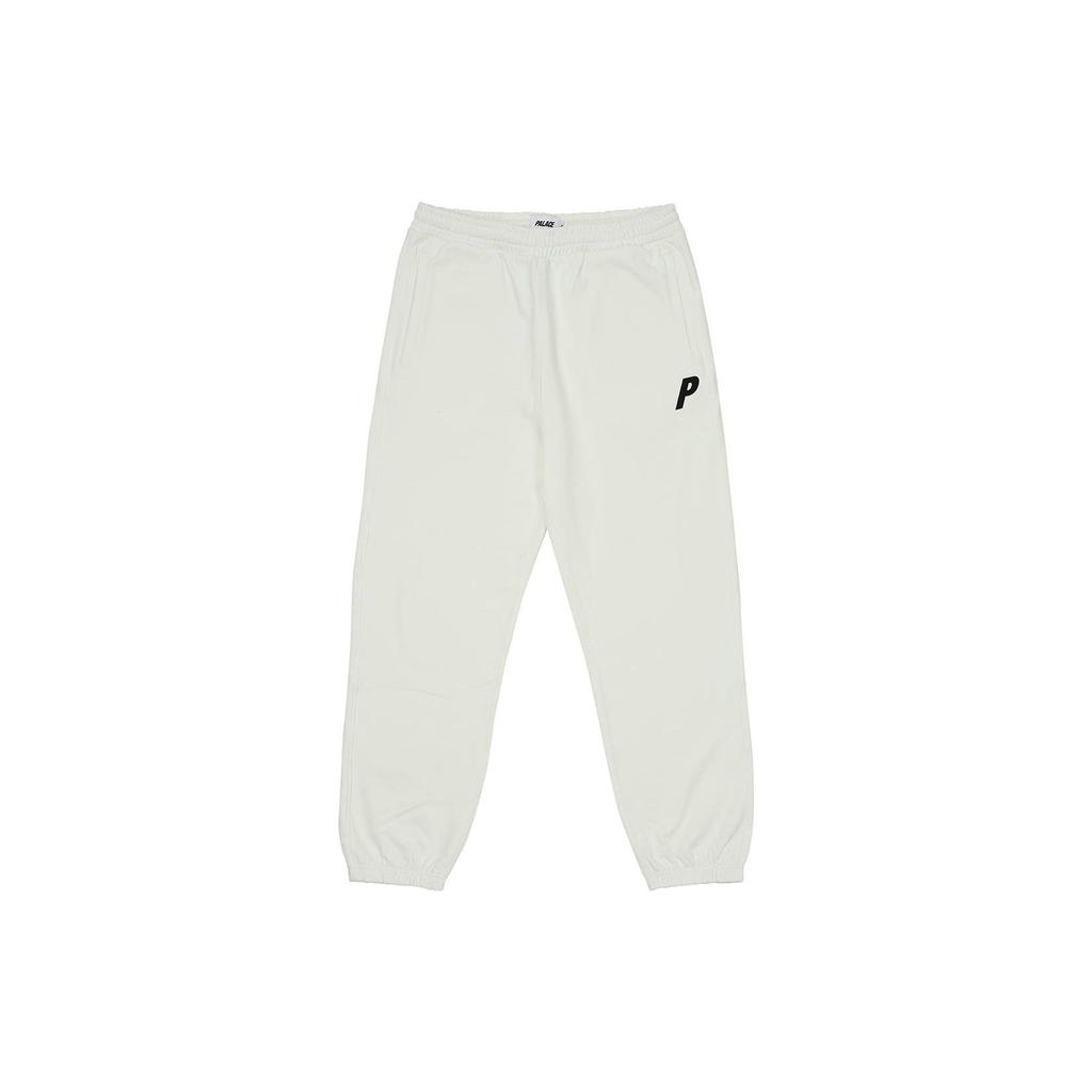 Palace Felt P Jogger White Unisex Bottoms P24JG050