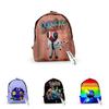 Roblox Rainbow Friends Durable Polyester Backpack Rucksack Schoolbag Travel Xmas Gift