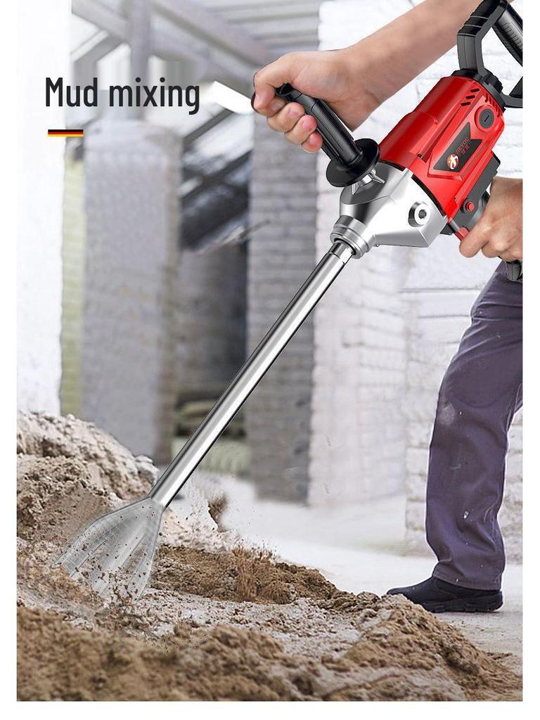 Jieyou High-Power Multi-Functional Electric Mixer for Paint, Putty, Cement & Mortar