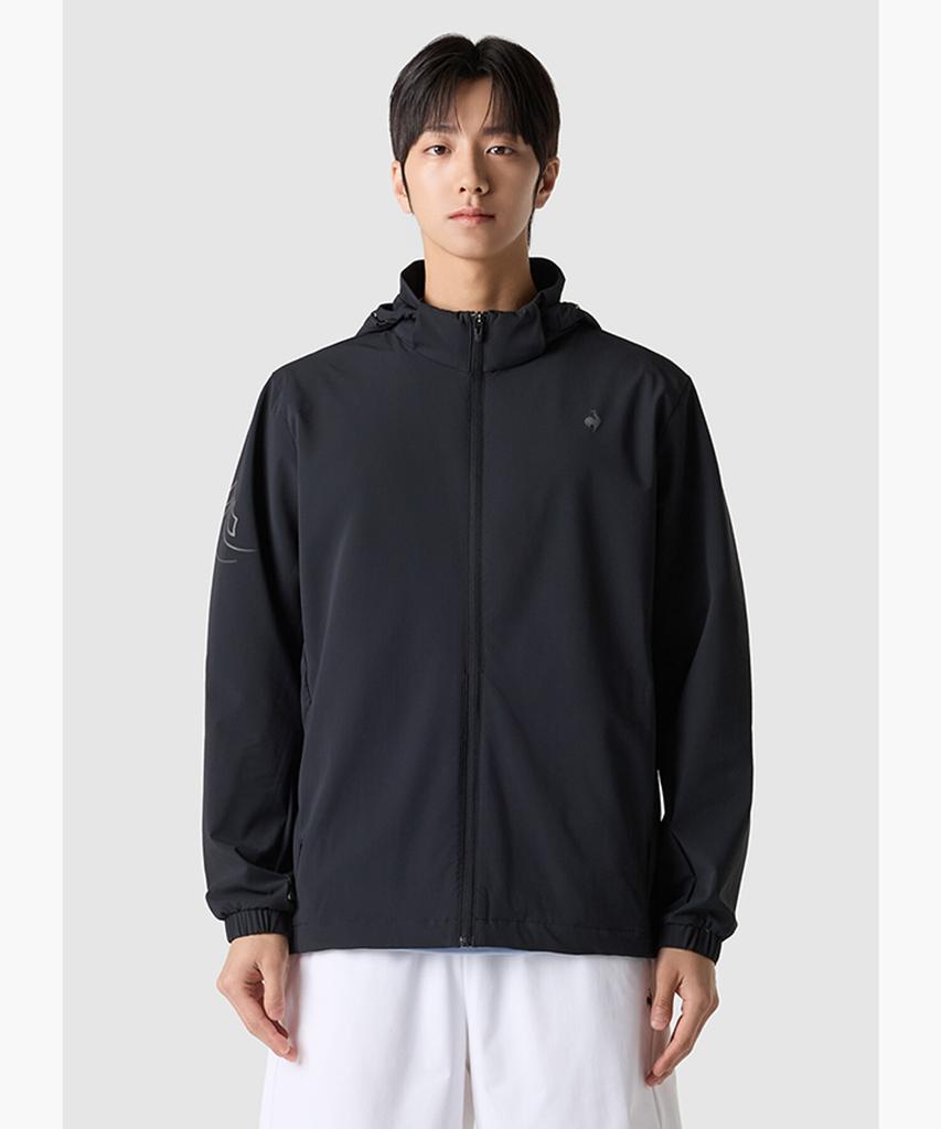 Lecoq Uni All-Round Single-Layer Jacket Black Qr123Ejk21 (A Type)