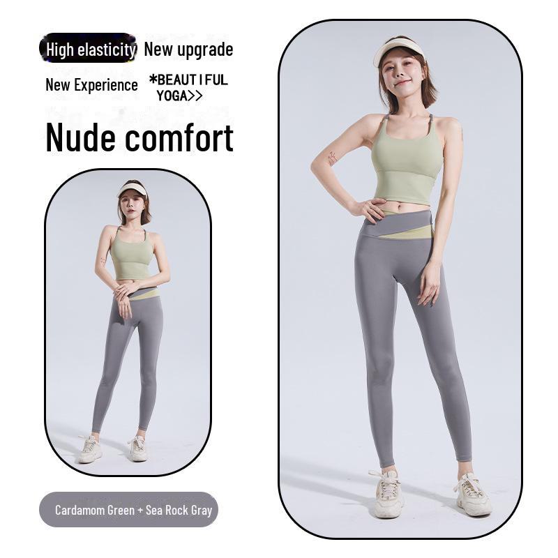 Women's Thin Strap Sports Bra with Chest Pad - Yoga and Fitness Vest Top