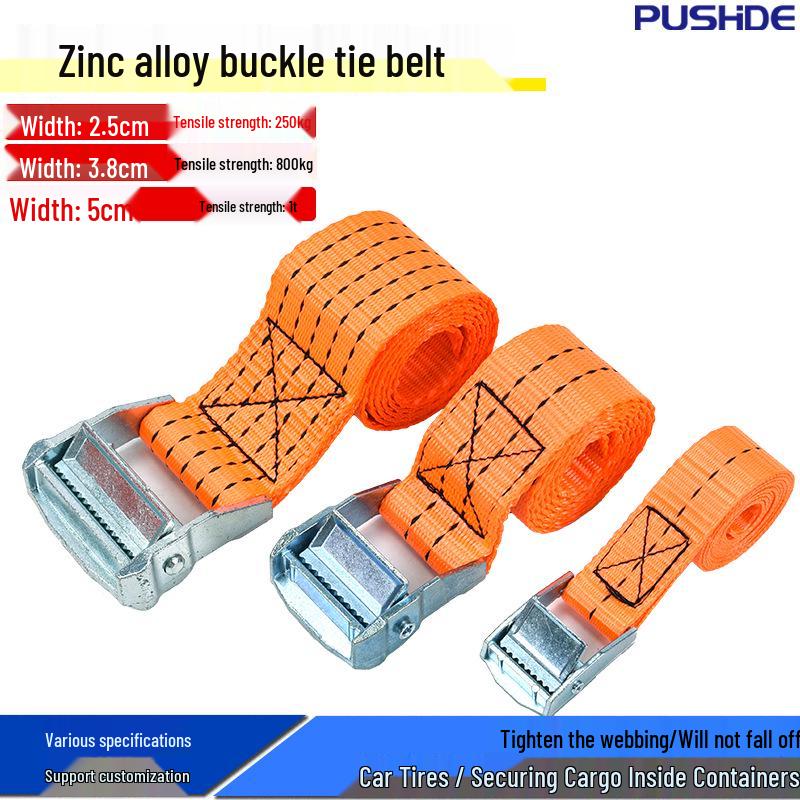 Zinc Alloy Buckle Polyester Strap for Luggage and Pallet Binding