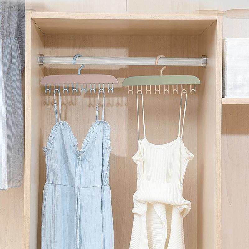 Sling Wave Hanger Bowtie Belt Hook Multifunctional Scarf Holder Clothes Underwear Non-Slip Storage Rack Hanger Hooks