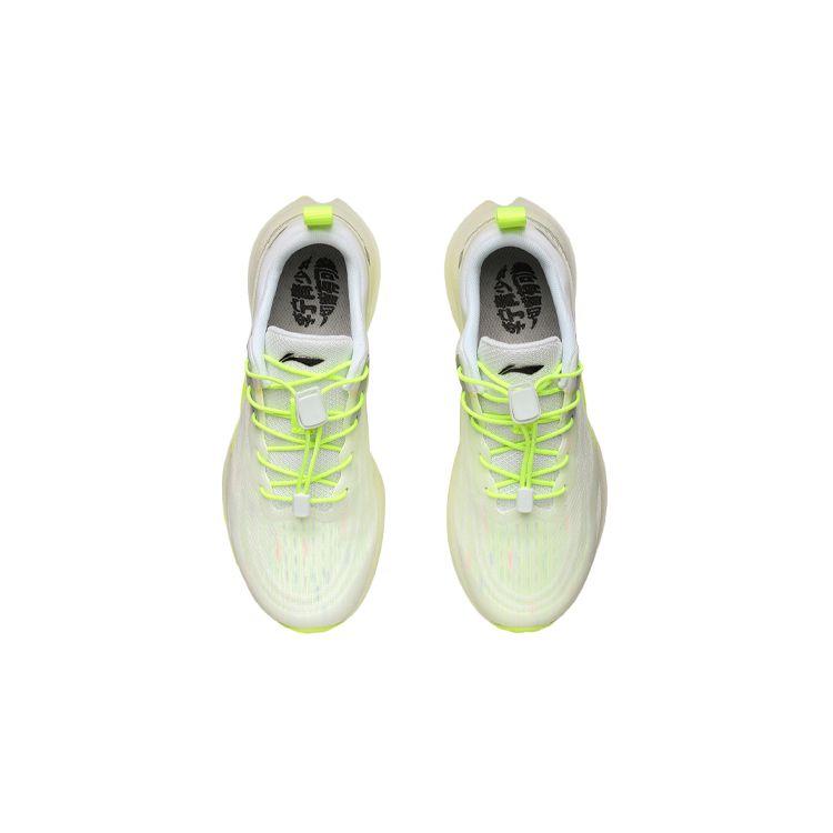 Li Ning Youth Ultra Light 18 Comfortable Versatile Low Top Running Shoes Kids sneaker White Green YKFR046-9