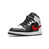 Jordan 1 Mid White Black Chile Red PS 640734-075