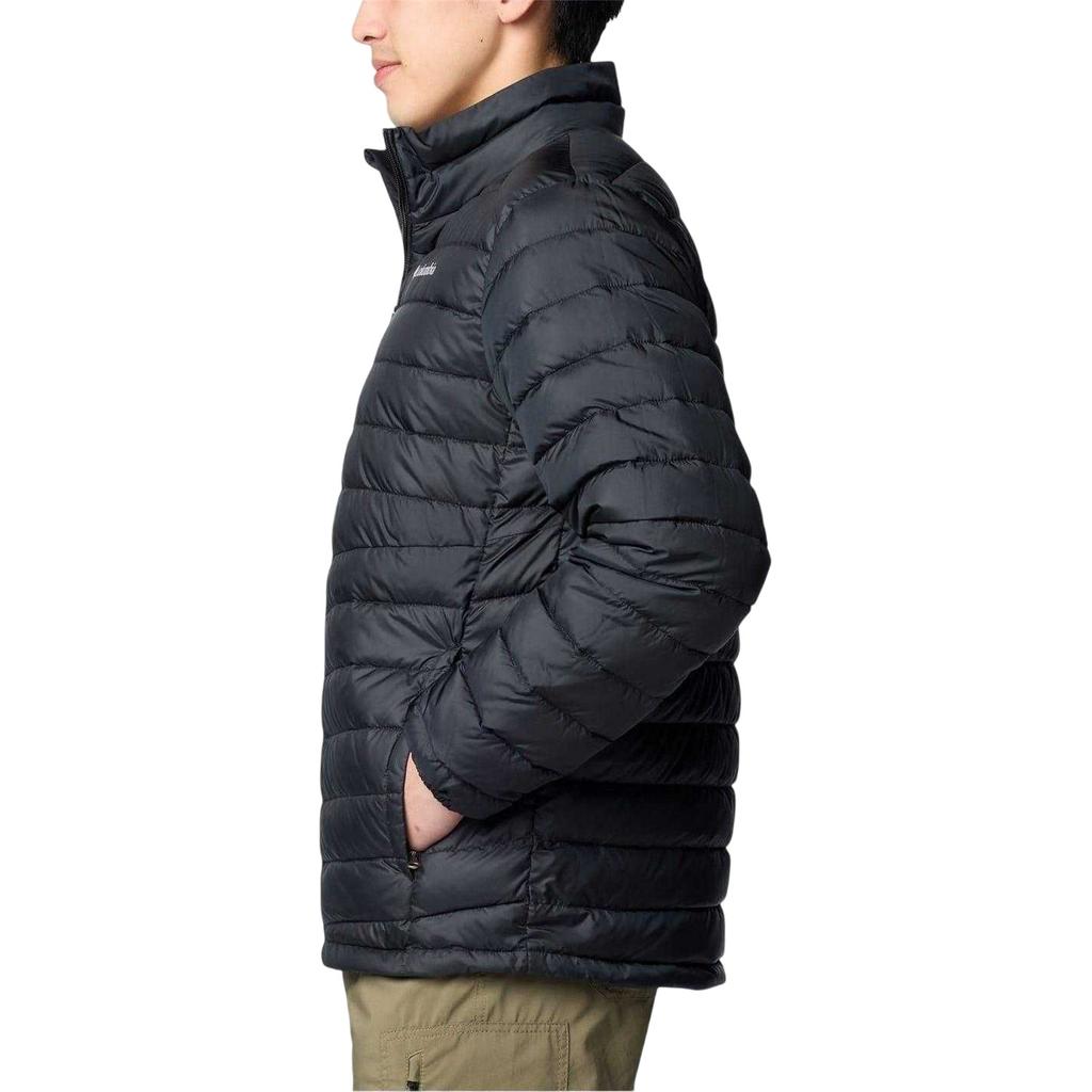Columbia Mens Fosters Patterned Insulated Insulated Puffer Jacket