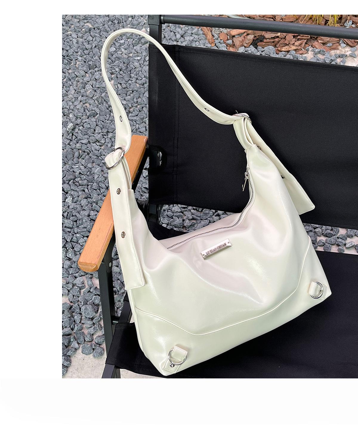 

Сумка-тоут женская универсальная из мягкой кожи с нишевым дизайном Ice-touch - Большая вместимость, на плечо и через плечо