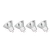 4PCS MR11 12LED Light Bulb 2W 300LM Spot Light Bulb Double Pin Base Landscape Light BulbWarm White