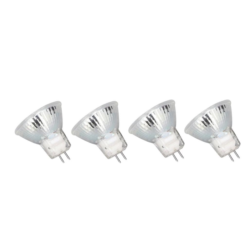 4PCS MR11 12LED Light Bulb 2W 300LM Spot Light Bulb Double Pin Base Landscape Light BulbWarm White