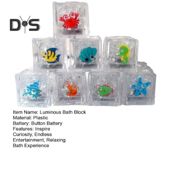 8 Adet Parlayan Banyo Küpleri Seti Deniz Hayvanı Grafikleri Çocuklar İçin Işıklı Banyo Oyuncağı Suyla Aktifleşen Duyusal Banyo Oyuncakları