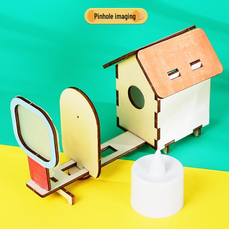 Handmade Pinhole Imaging Flameless Candle STEAM Kit for Kids
