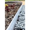 Bordure de Jardin - ICH-ZAPFE.DE - 24 cm x 100 cm - Aluminium - Galvanisé - Ultra Solide