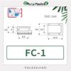 Single Adhesive Wire Clip Cable Organizer FC-1/FC-2