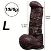 6.9-Inch Realistic Dildo Jockstrap Toy, Skin-Friendly Faux Leather Design with Strong Suction Cup, Hands-Free Adult Toy for Men, Women & Couples