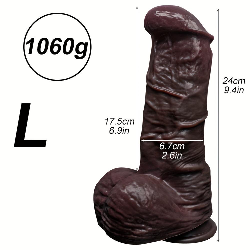 6.9-Inch Realistic Dildo Jockstrap Toy, Skin-Friendly Faux Leather Design with Strong Suction Cup, Hands-Free Adult Toy for Men, Women & Couples