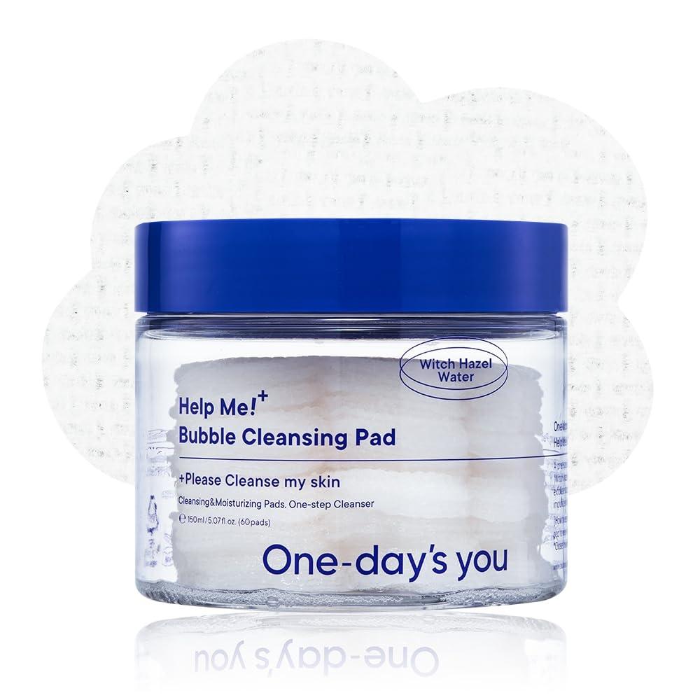 One Day s You Help Me Wiping Lotion Toner Pad Skin Care Exfoliation Pore Me!+ [Official Japan] [Genuine Product] (CLEANSING PAD)