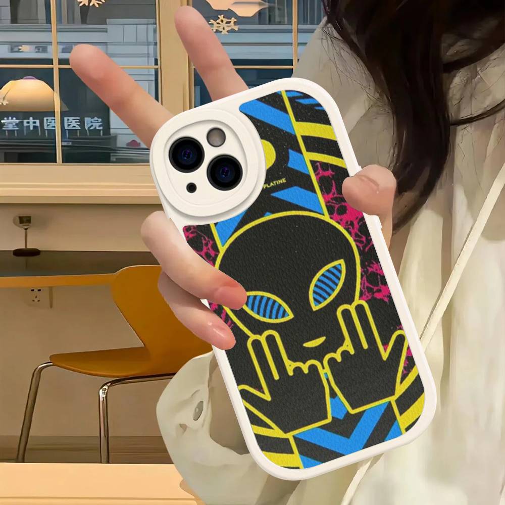 Rapper JuL C'est Pas Des Lol For IPhone 16 15 14 16E 13 12 11 Pro Max Plus Phone Leather Case
