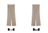 2025 Spring Elegant Solid Color Knit Sweater & Wide-Leg Pants Two-Piece Set for Women