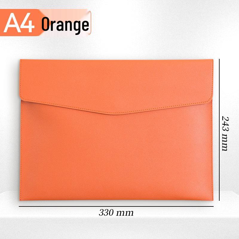 Custom A4 Lychee Grain Document File Bag and Briefcase