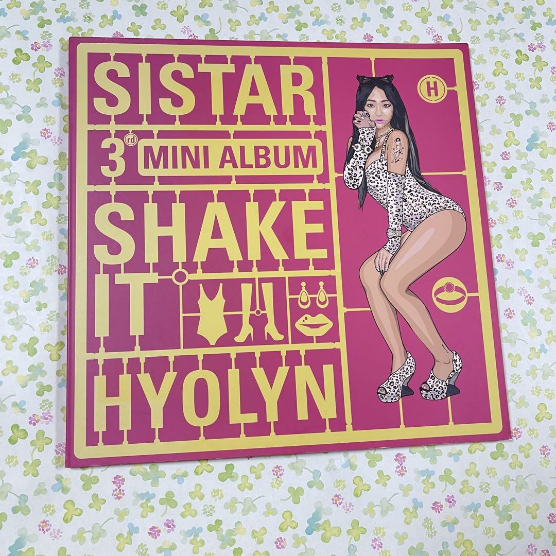 

[USED] SISTAR Hyolyn SHAKE IT Mini Album CD Korea Hyolyn