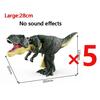 Children Decompression Dinosaur Zazaza Toy Decompression Toy Telescopic Swing Dino Model Kids