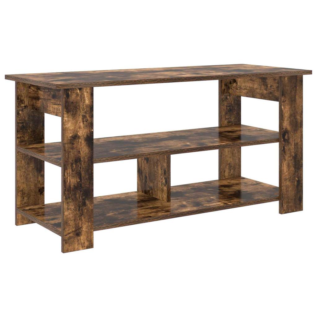 TV Stand Smoked Oak 100 x 40 x 50 cm