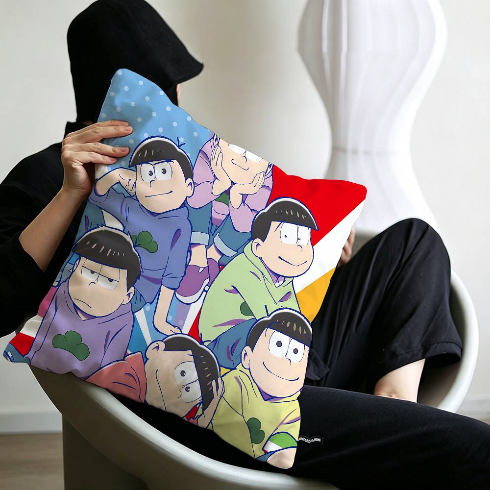 Anime O-Osomatsu-san Pillow Anime Pillow Sofa Bed Head Pillow Cover Cushion Cover 45x45 cm Fashion