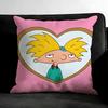 H-Hey Arnold Cartoon Cushion Cover Pillowcase Ultra Soft Skin Friendly Fabric Cloud Like Comfort & Concealed Zipper