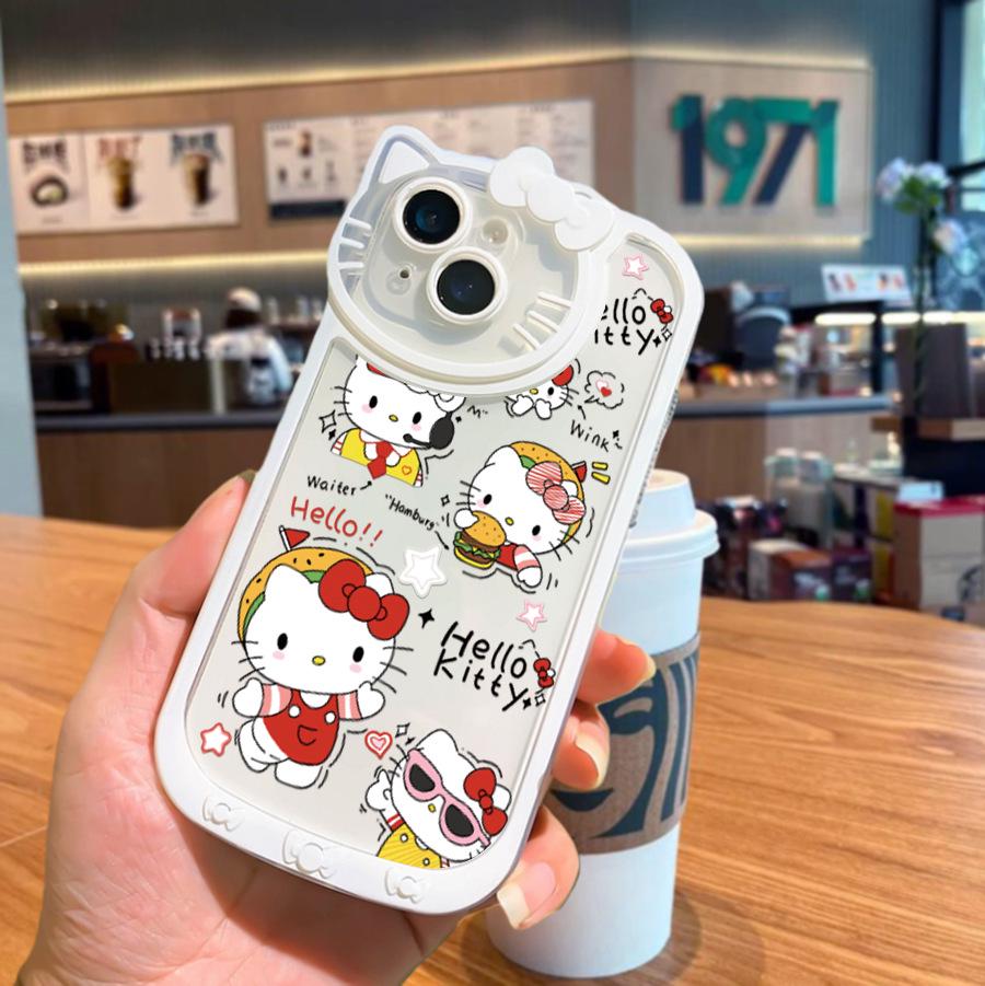Sanrio-Themed Phone Case for Apple 16PRO/15PRO, Compatible with TEMU, Xiyin, Tiktok