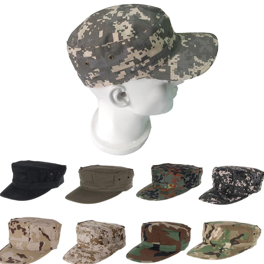 Armee-Stil Taktisch Barett Klassisch Militär Unisex Hut Herren Patrouille Kappe