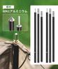 OneTigris Tent Telescoping Aluminum For Setting Up a Easy To Storage Bag 4 2 To 160cm Pole, Pole, Adjustable, Tent/Tarp/Campaign, Lightweight,