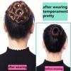 Elastic Hair Clips Wig Synthesis Hairpiece Claw Clip Fashion Hair Accessories