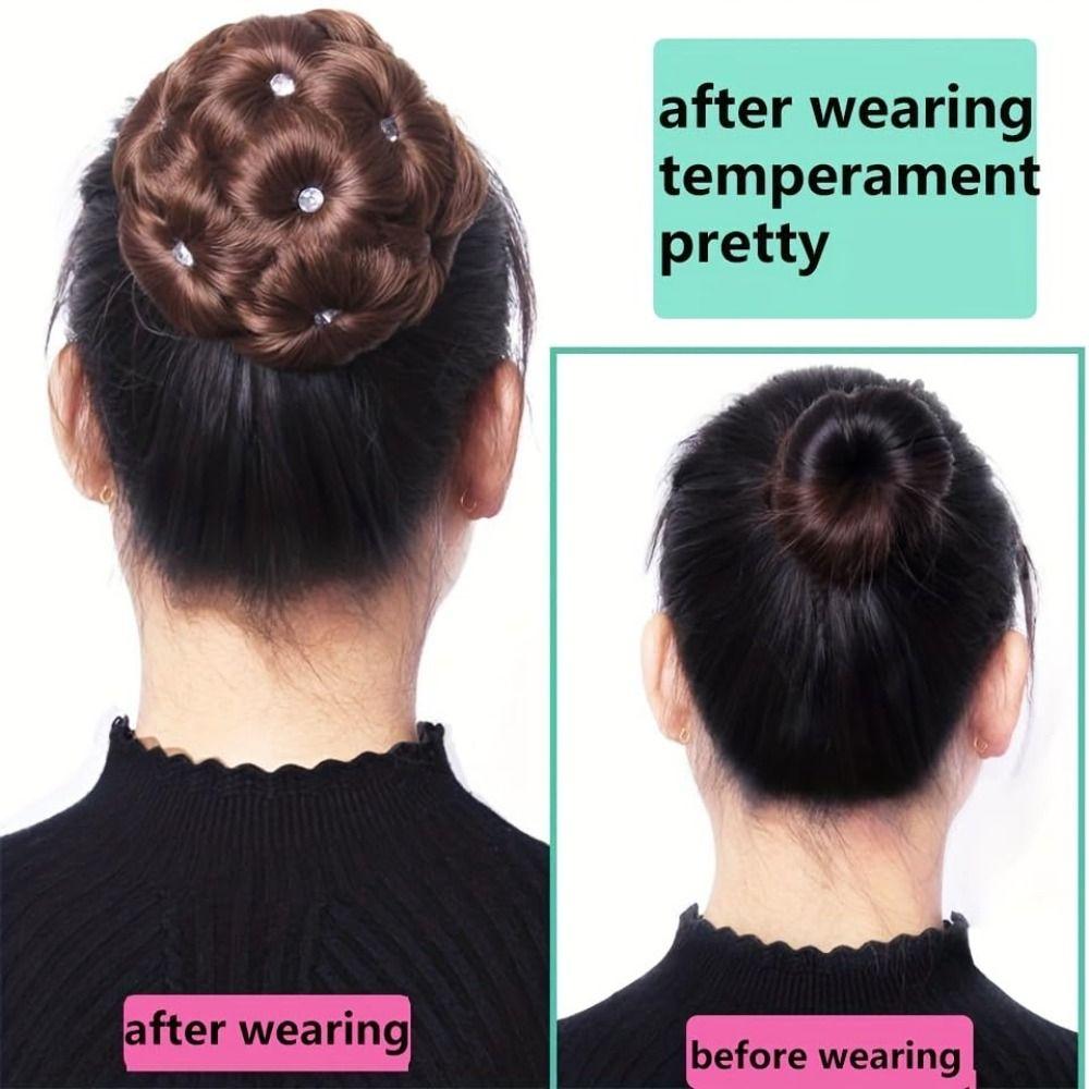 Elastic Hair Clips Wig Synthesis Hairpiece Claw Clip Fashion Hair Accessories