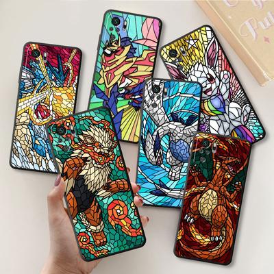 Funda de Teléfono para Redmi 9T 8A 7A 10C 9A 9C 10A 9 10 6 7 8 K40 Pro K50 10 Prime K50 Pro Cubierta de Silicona Mate Color Pokemon Pikachu