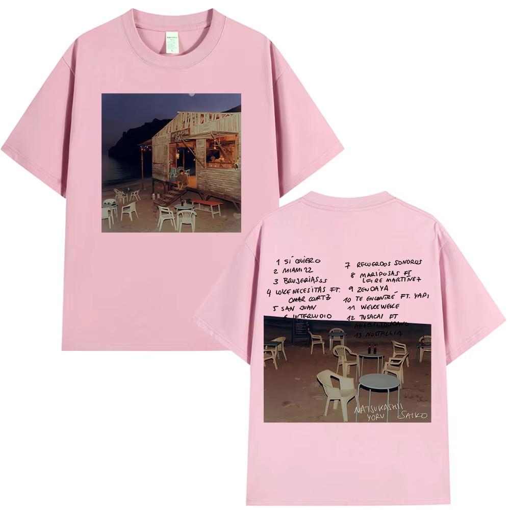 2026 Rap Artist SAIKO Xia Shi Yes Album TShirt for Men and Women Cotton Casual HipHop Retro TShirt Springsummer new