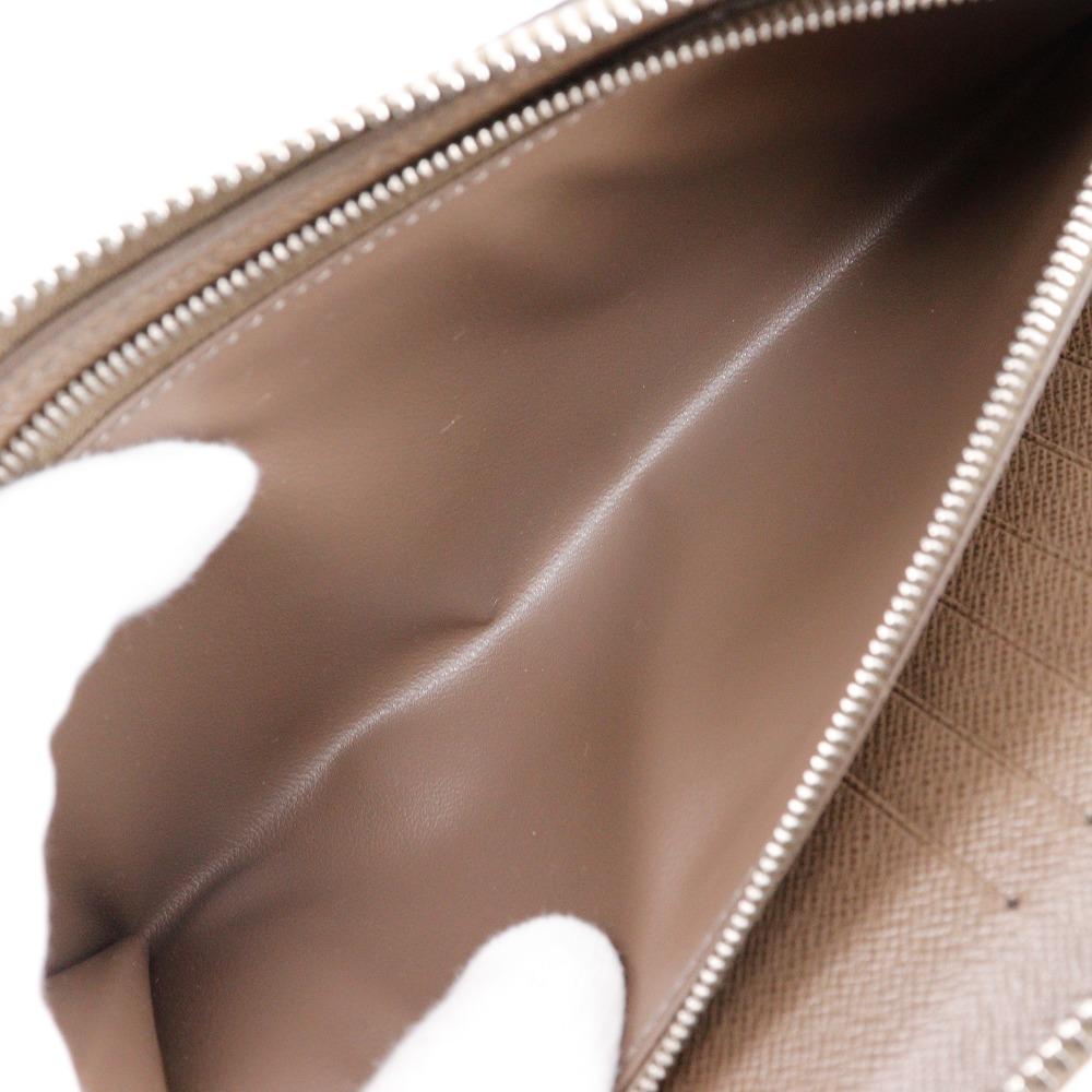 Louis Vuitton Zippy Wallet Purse M60967 Vertical Taupe Brown Epi Leather Unisex Used