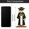 Graduation Wooden Money Holder Stand Class of 2026 Figure with Graduation Cap Diploma Display for Graduation Season Gift