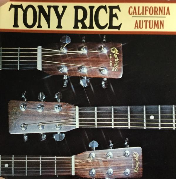 

CD TONY RICE - California Autumn REBCD1549 Rebel Records 1990 US Country Used
