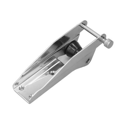 230mm Marine Ankerrolle Federbelasteter Bolzen 304 Edelstahl Schwarze Nylon-Führung für Boote Yachten