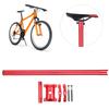 Aluminum Alloy Bicycle Seatpost 31.8mm Folding Cycling Road Mountain Bike Seat Post TubeRed