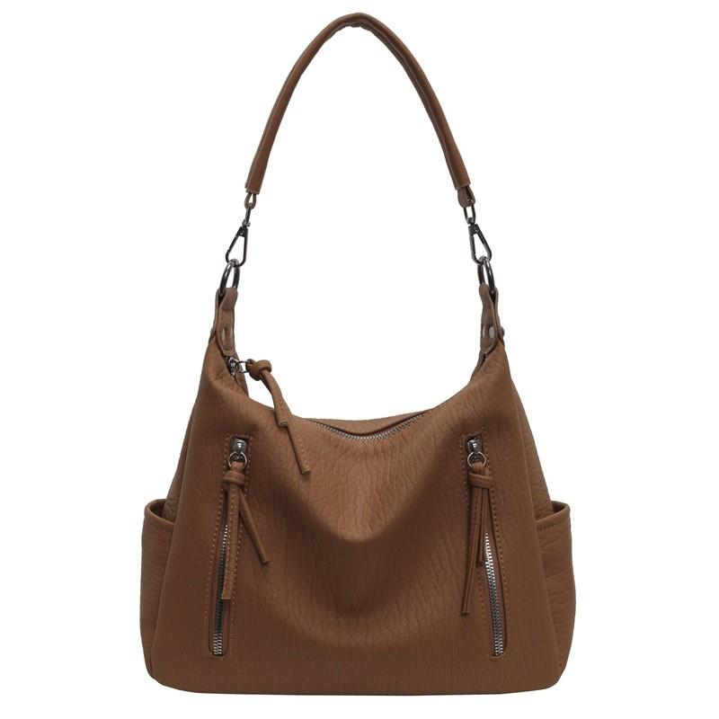 Ielgy High-End All-Match Messenger Bag Trendy Fashion Tote Bag Large-Capacity Portable Commuter Bag