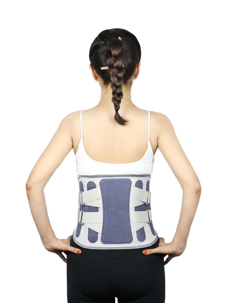 Internationaler verstellbarer Lendenwirbelstützgürtel mit abnehmbaren Stahlplatten für alle Jahreszeiten - Für mittlere und ältere Menschen