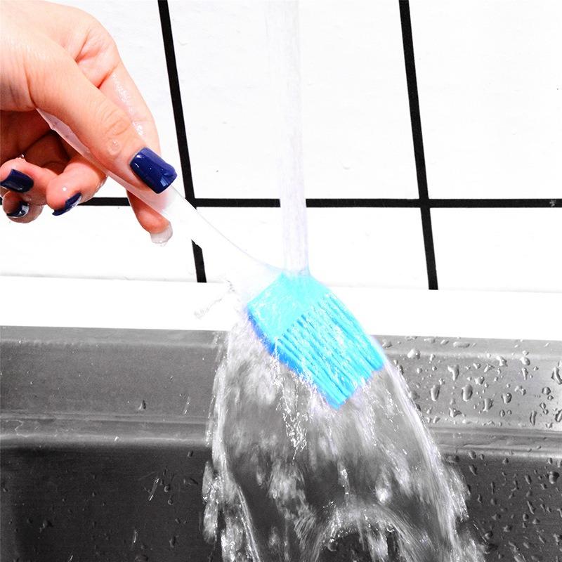 Štětec na silikonový olej Vysokoteplotní štětec na pečení Grilovací štětec Dělený štětec na dort Krémový štětec na grilování Štětec na máslo