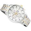 Seiko Chrono Quartz Watch SKS541P1 White Men's [Reimported]